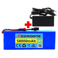 48V 58Ah 58000mAh li-ion