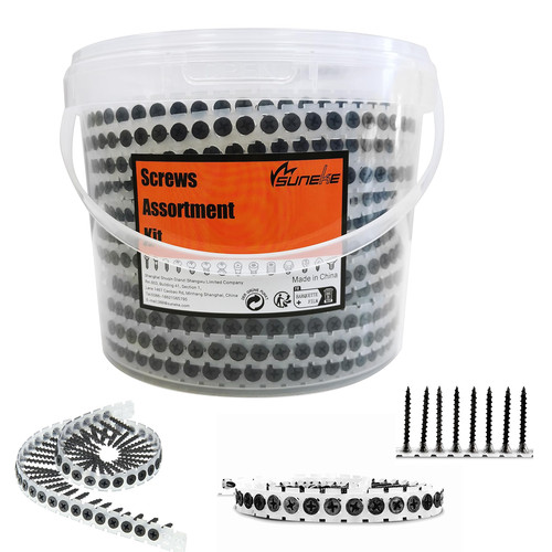 1000 collated drywall screws - drywall,