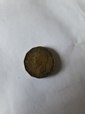 British 3 Pence Coin - King