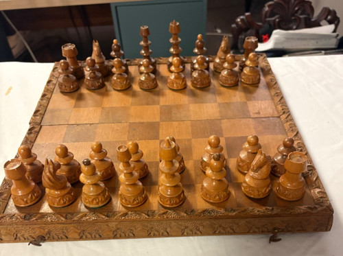Quality carved wood - a,