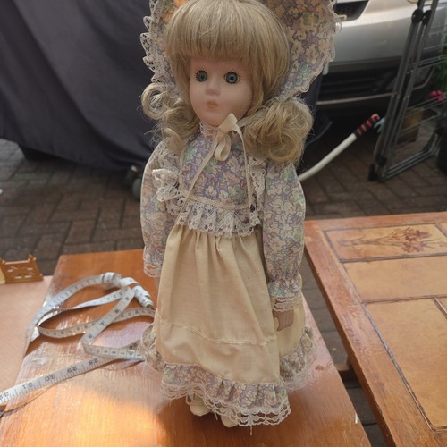 Victorian style doll porcelain - doll,