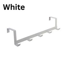 Over The Door 5-Hooks Bathroom