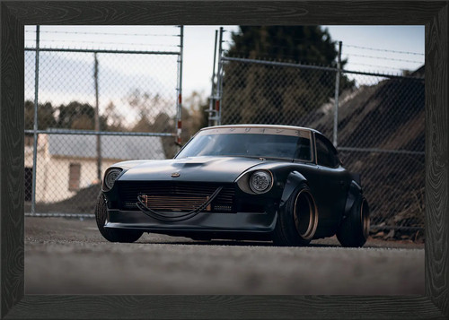 Datsun 240z framed - datsun, wall