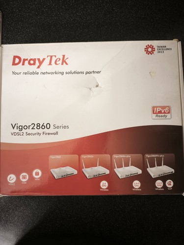 Draytek vigor 2860 annex - annex, a