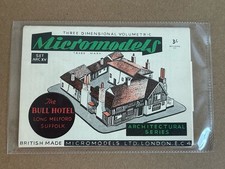 Micromodels Card Model Kit, Bull Hotel, Long Melford, Suffolk, Set ARCXV, SEALED