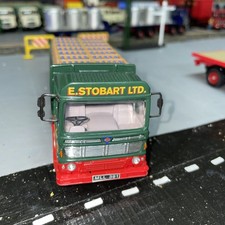 Corgi 8 Wheeler AEC Flat Bed Truck Eddie Stobarts With Crate Load