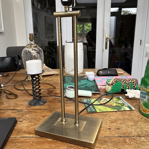 Antique metal gold lamp light - antique,