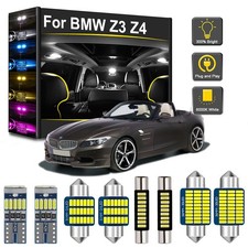 Car LED Interior Light Bulbs Package Kit For BMW Z3 E36/7 E36/8 Z4 E85 E86 E89