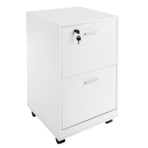 Lavish home file cabinet white - lavish,