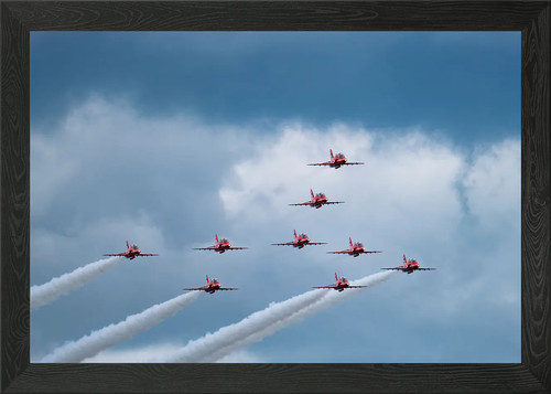 The red arrows - arrows, framed