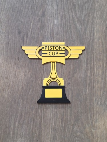 Piston cup sign wall - cup, art