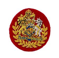 Badge Warrant Officer WO1 Miniature Gold Wire R2042