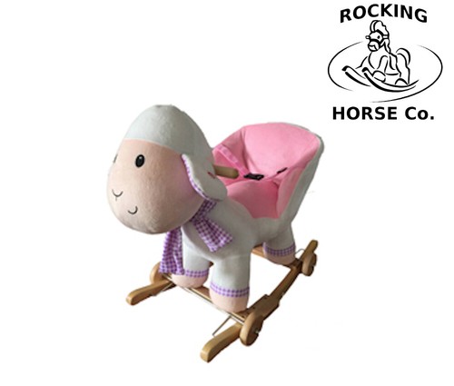 New plush sheep lamb rocking - plush, /