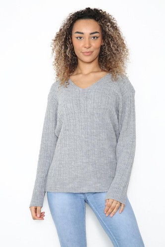 Ladies long sleeve cable - long,