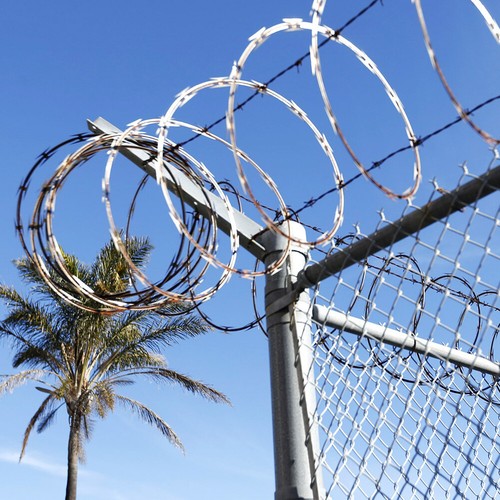 10m razor wire barbed - wire,