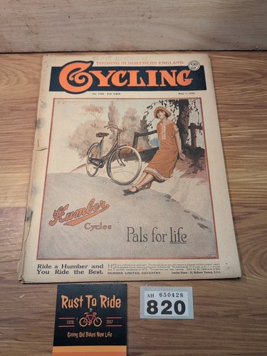 Cycling magazine may 1st 1925 - cycling,