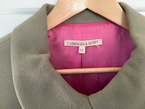 Cabbages and roses swing - cabbages, coat