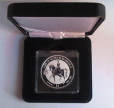 2022 LIFE OF QUEEN ELIZABETH 1926-2022 BVI .999 SILVER MEMORIAL DOLLAR BOXED CC1