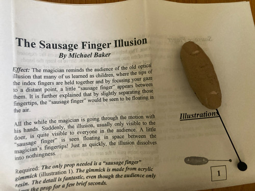 Magic trick the sausage - magic, trick,