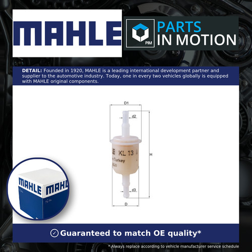 Fuel filter kl13of - fuel,