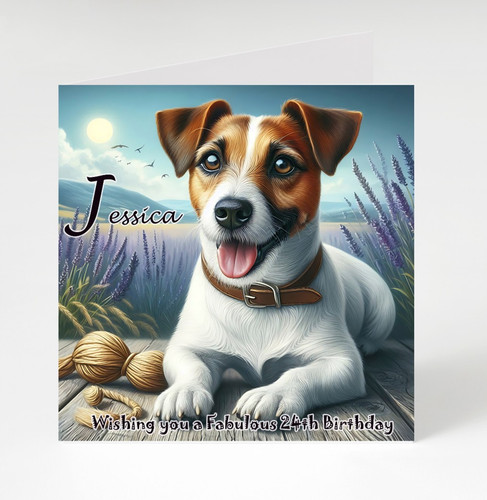 Personalised jack russell - personalised,