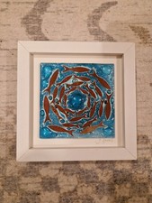 Jo Downs Handmade Glass Framed
