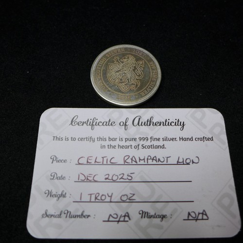 2025 celtic rampant lion oz - 2025,