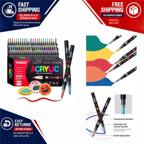 Color acrylic paint marker - paint,