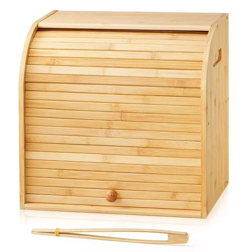 Bamboo wooden bread - bread, loaf