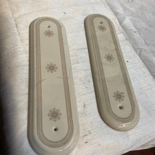 White Pottery Finger Plates