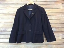 Japanese school girl uniform, blue jacket, M, 170B, Made in Japan (AJ1914)
