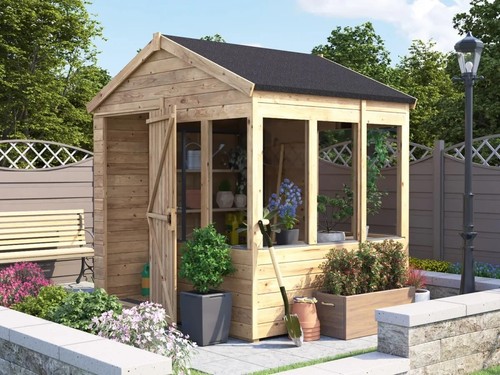Potting shed apex roof - shed,