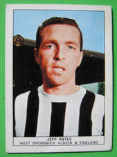 JEFF ASTLE - WBA & ENGLAND - NABISCO FOOTBALLERS - #16 - 1970 - VG