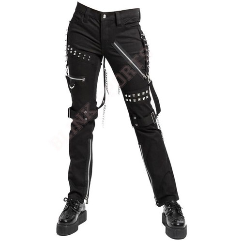Men gothic strap chain - gothic,