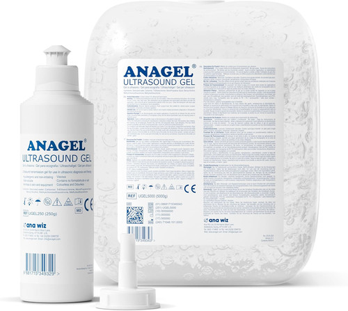 Anagel ultrasonic gel with - anagel, 5l