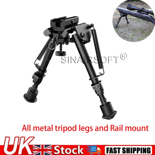 Rifle bipod 9inch adjustable - 6-9inch,
