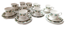 Royal Crown Bone China Tea Set 26 Piece 8Cups Saucers Plate Milk Jug Sugar Bowl