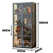 Standing Display Cabinet for collectibles Toy Storage Acrylic 130CM Double Door