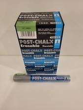 BOX 12 Metallic Green Zig Post