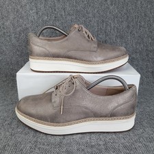 Clarks Womens Shoes UK 6.5 D Lace Up Leather Ladies Flat Comfort EU 40