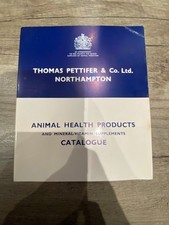 Thomas Pettifer & Co Ltd Animal Health Products & Mineral-Vitamin Catalogue 