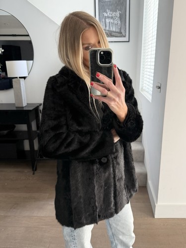 Zara woman black - black, fur
