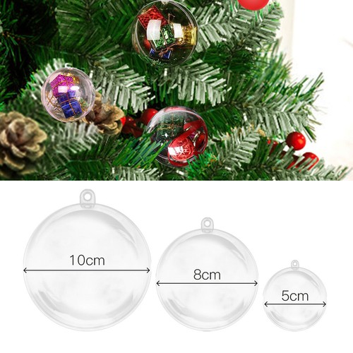 100x clear plastic balls - 100x,