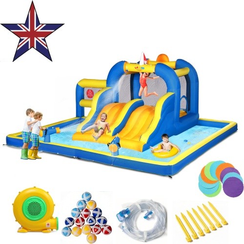 Bouncy castle with slide - with,