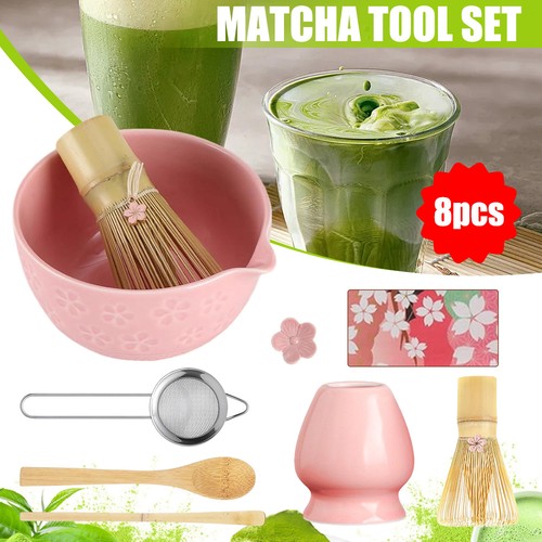 8pcs matcha making tool - matcha,