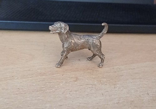 Plated metal foxhound - plated,