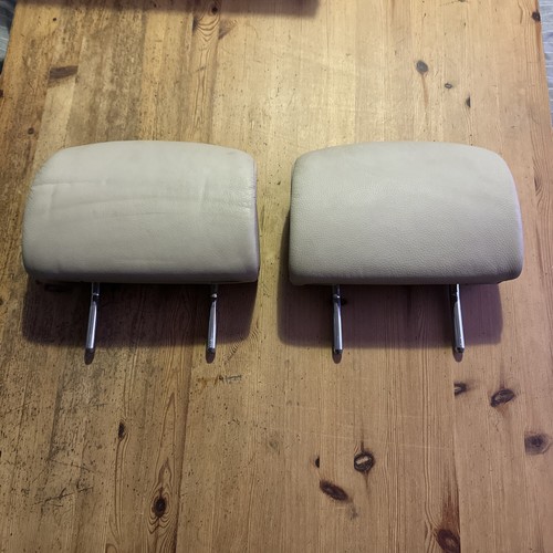E93 rear headrest pair cream - e93,