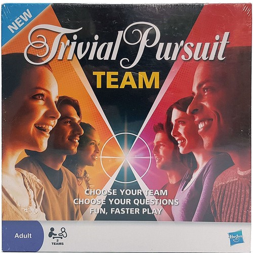 Trivial pursuit team - trivial, board