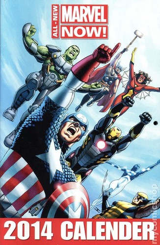 Marvel calendar 2014 stock - marvel, vf