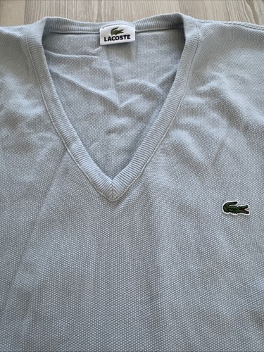 Lacoste neck cotton jumper - neck,
